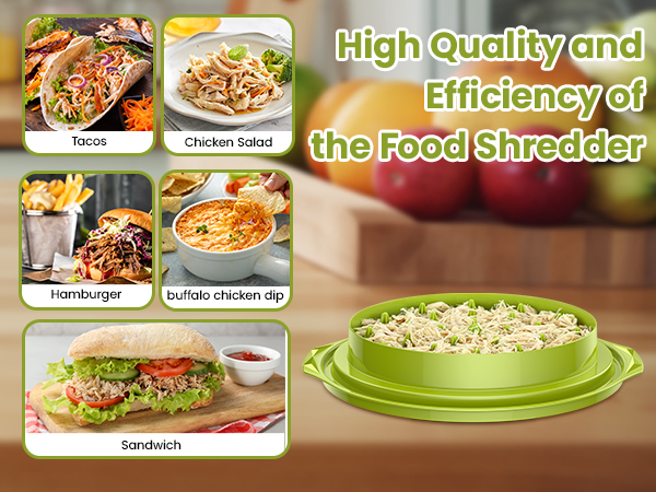 Chicken Shredder Large Chicken Breast Meat Shredder Tool Twist Brush home essentials kitchen gadgets