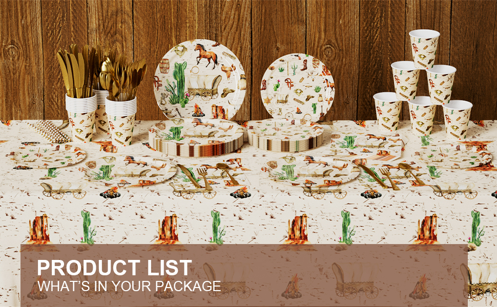 Western Party Decorations
