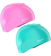 ZABERT C600 Kids Girls Boys Swimming Cap Unique Design Premium Quality