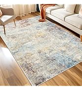 WITSHOCK 5x7 Area Rugs for Living Room, Machine Washable Area Rugs, Rugs for Bedroom, Kitchen Rug...