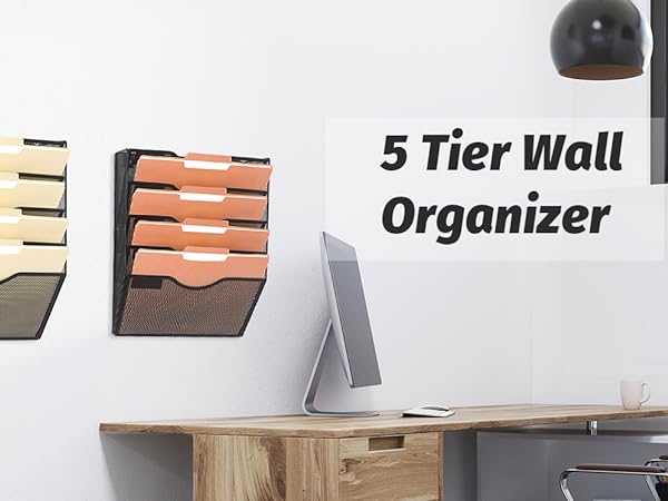 mail organizer wall mount