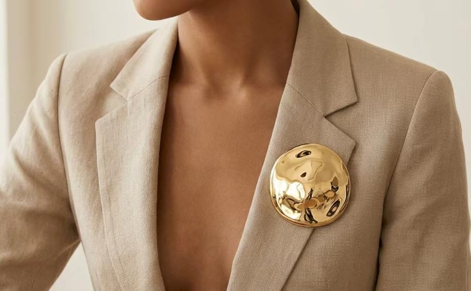 gold brooch