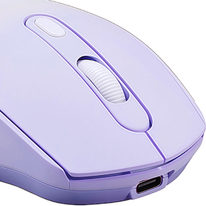 Wireless Gradient Color Rechargable Mouse ,