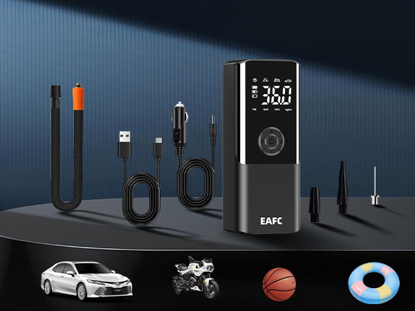 portable compressor tire inflator