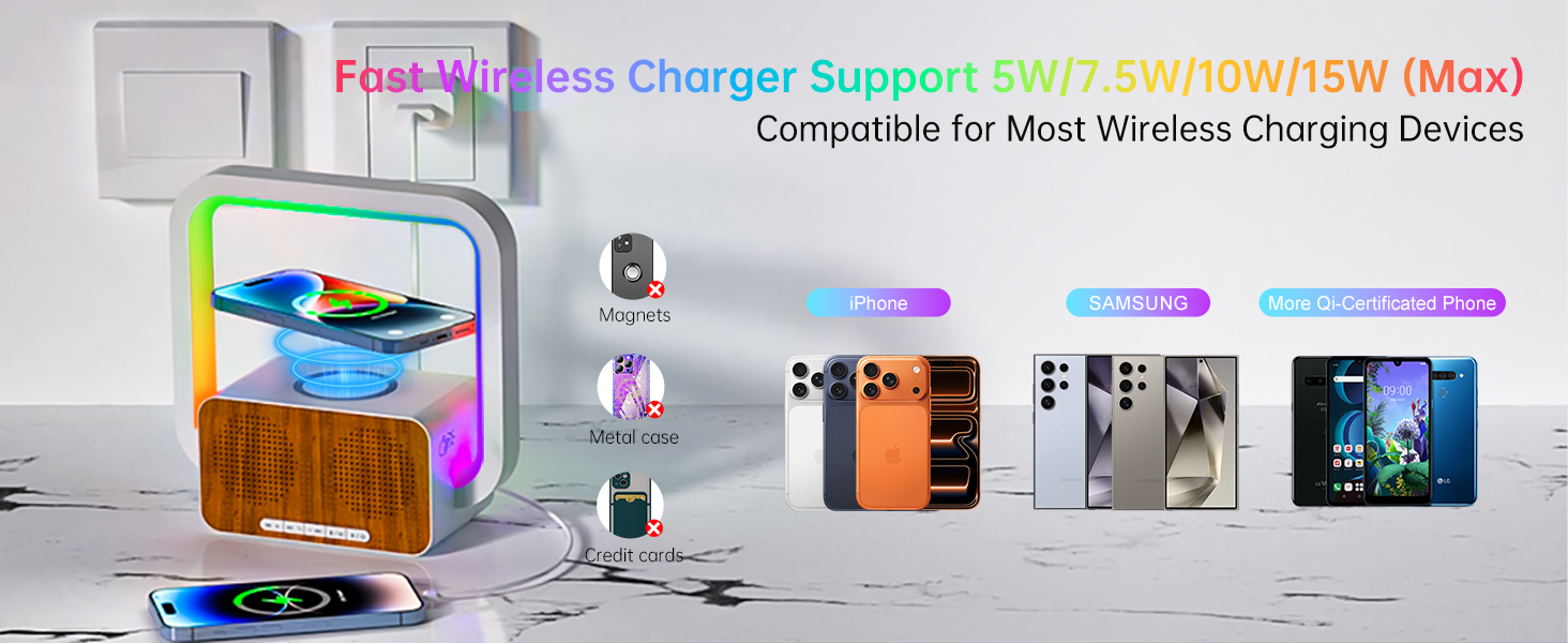 night light bluetooth speaker