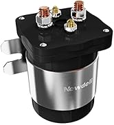 Continuous Battery Relay Isolator, Newdeli 12V 200Amp Mobile Audio Continuous Relay and Battery I...
