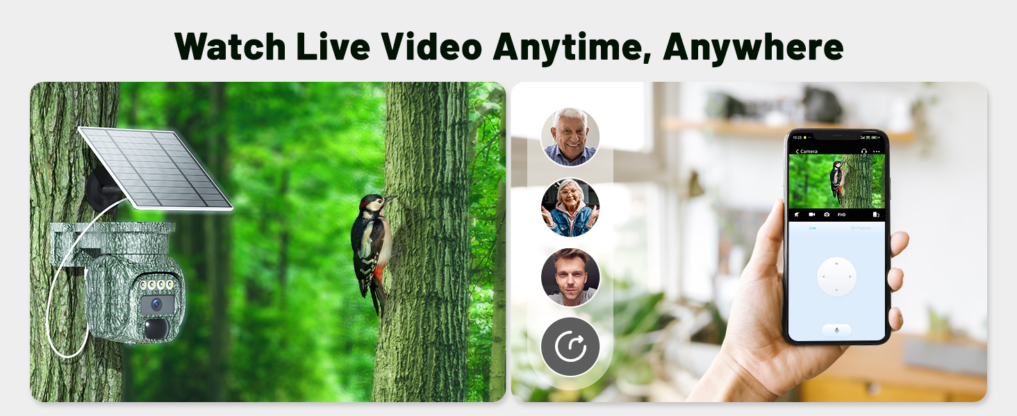 security camera no wifi