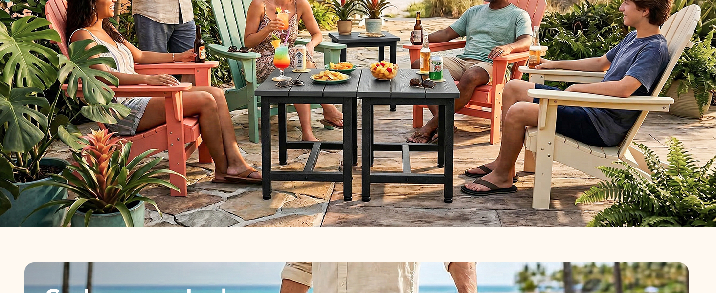 outdoor side table