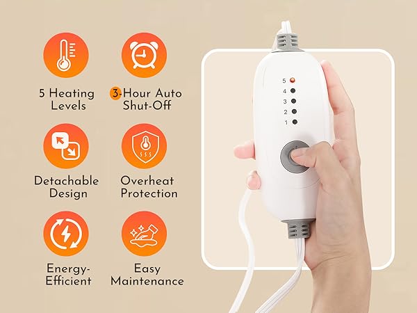 3 Hour Auto Shut-Off