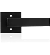 Probrico [Pack of 1]Door Lever Dummy Lever Door Handle for Closets French Doors,Square Dummy Door...