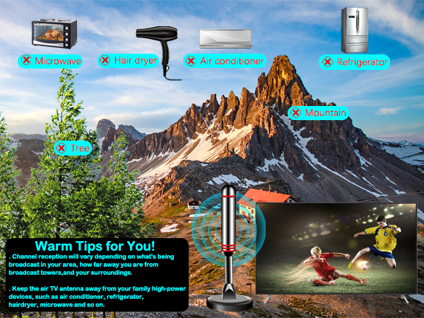 digital antenna for smart tv indoor