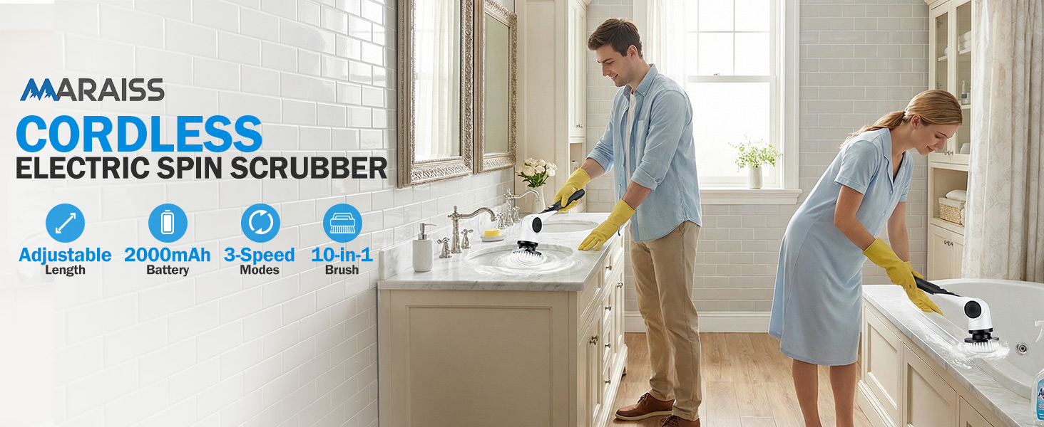 Electric Spin Scrubber