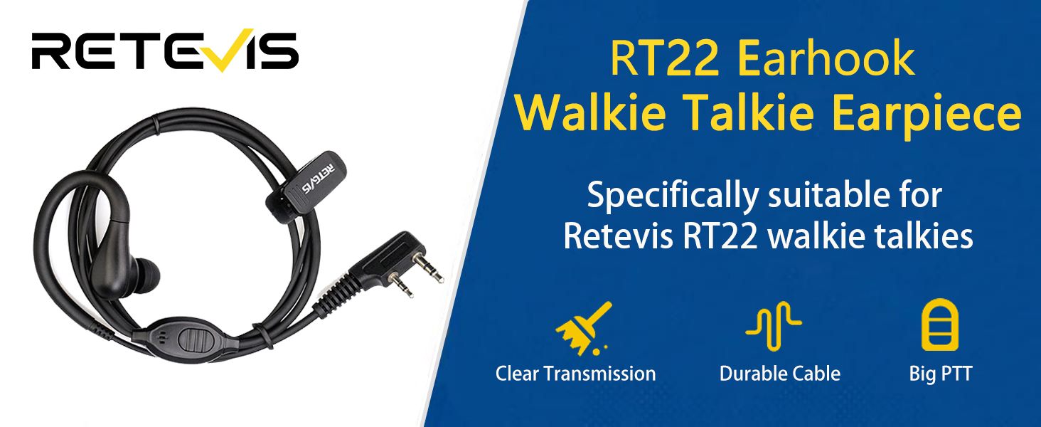 walkie talkies earpiece