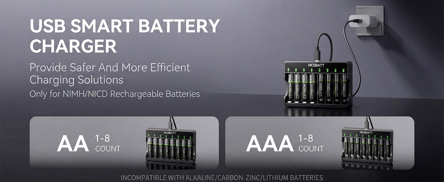 AA BATTERY CHARGER
