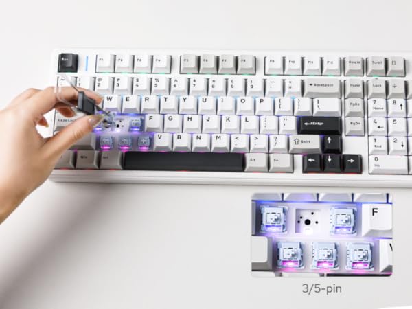 F99 PRO wireless gaming keyboard