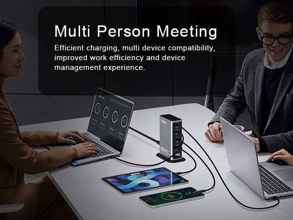 usb c charging station for multiple devices