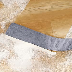 Retractable Gap Dust Cleaner Cleaning Tools with 2 Microfiber Dusting Cloths Long Handle Washable