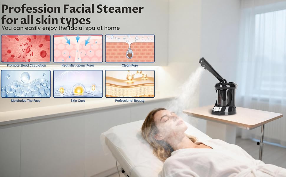2 in 1 hair steamer
