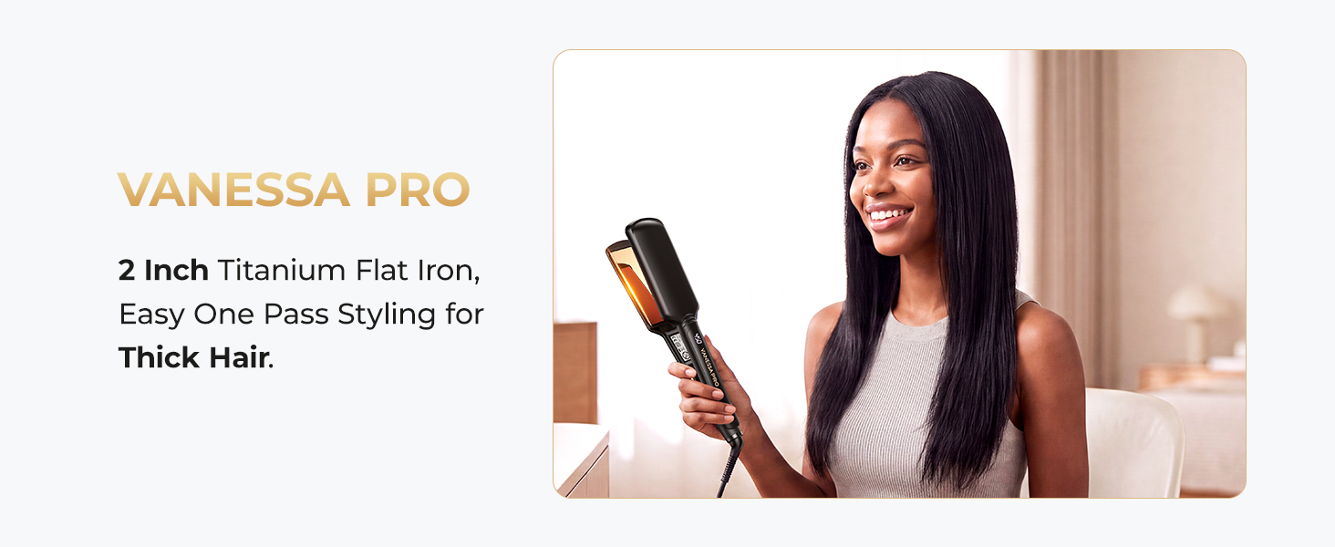 2 Inch Titanium Flat Iron
