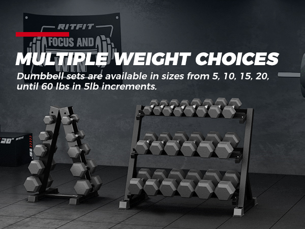 dumbbell set