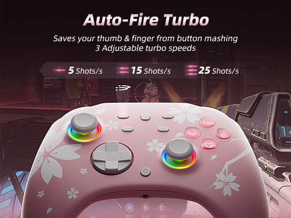 auto-fire turbo