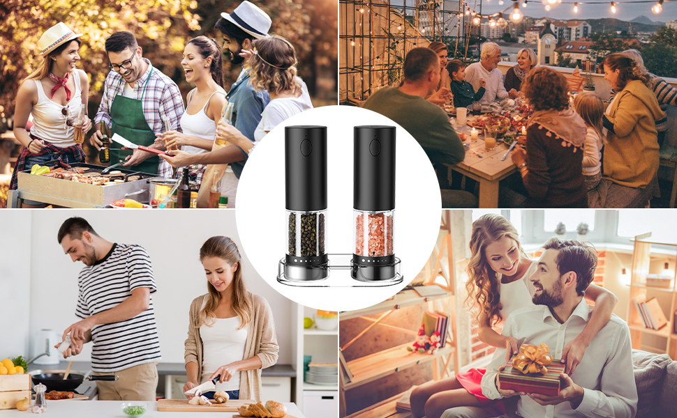electric salt and pepper grinder