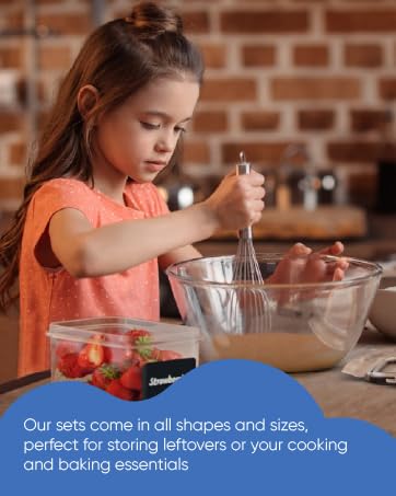 Chef&amp;#39;s Path Food Storage Containers Stackable Organized Pantry Kitchen