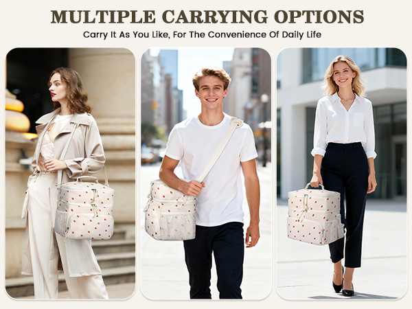 HowFly Corduroy Insulated Lunch Bag