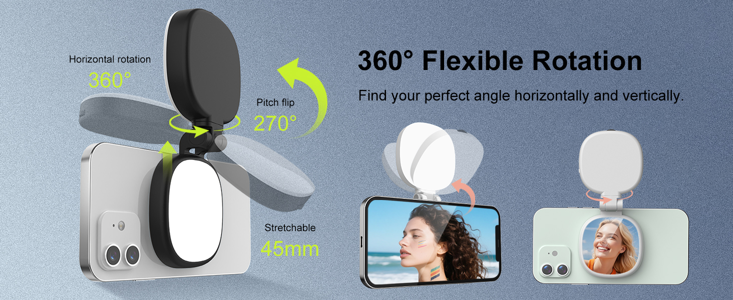 iphone light light for phone magsafe light cell phone selfie lights phone light clip magsafe