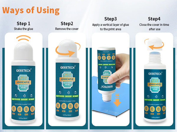 3D printing glue