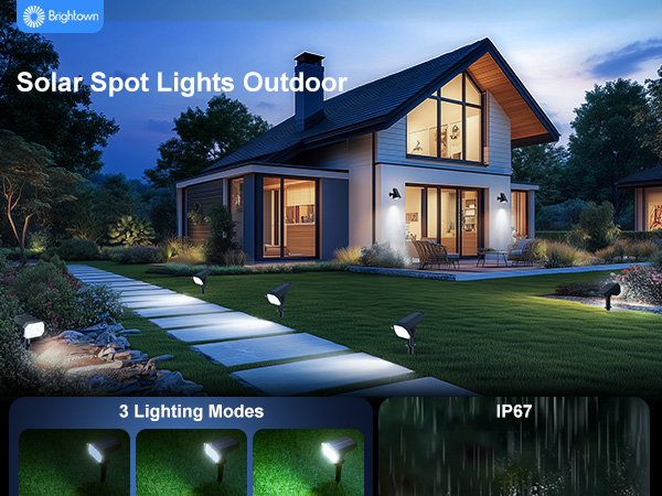 solar lights outdoor waterproof