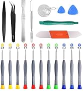 21pcs Precision Screwdriver Set Magnetic,GangZhiBao Repair Tools Kit for Fix Phone/iphone,Compute...