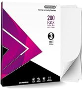 SINOPUREN Thermal Laminating Pouches, 3mil Laminating Sheets, 8.9x11.4 Inches, Letter Size, HeatS...