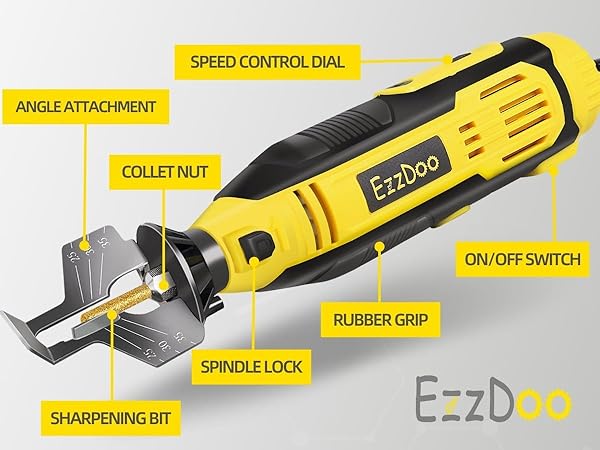 ezzdoo chainsaw chain sharpener