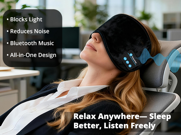 bluetooth eye mask for sleeping