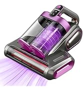 SRGARH Cordless Mattress Vacuum Cleaner, 16kpa Bed Vacuum Cleaner with 253.7nm Uv-C Light 48000 R...