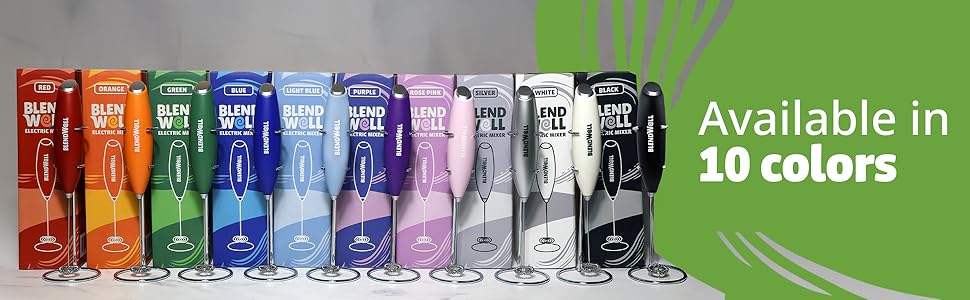 Available in 10 colors