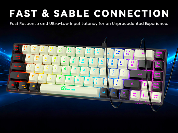 wired gaming keyboard