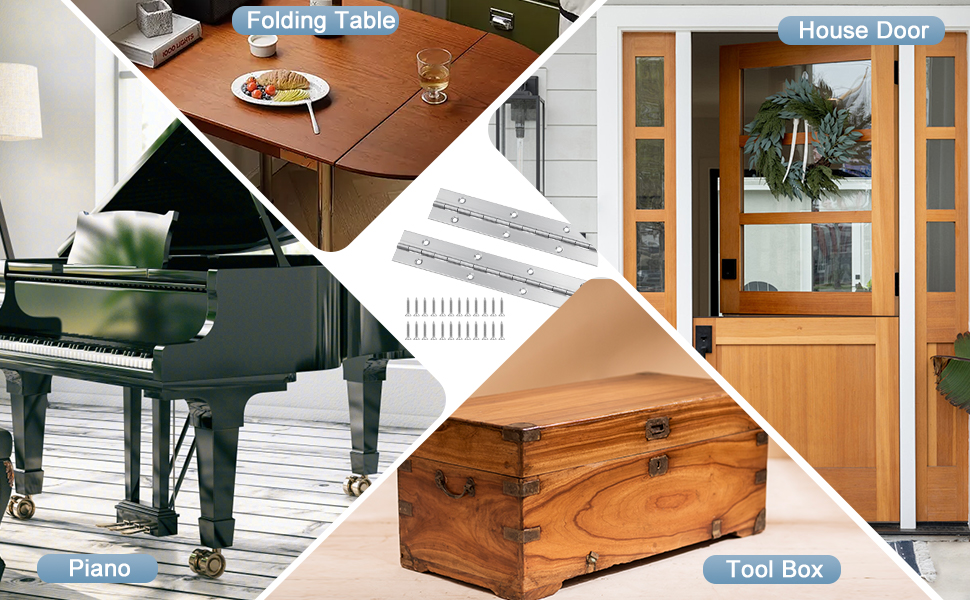 continuous &amp;amp; piano hinges