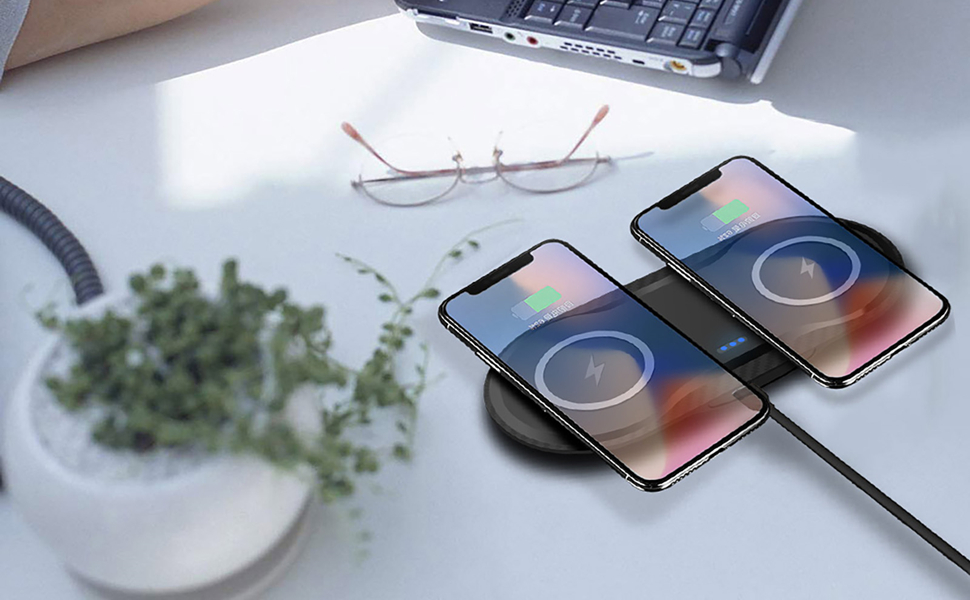 dual 20w wireless charger