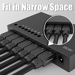 fit in narrow space