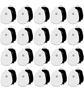 TENS Unit Electrode Pads, 40 Pcs Stronger Self-Adhesive Reusable Tens Unit Replacement Pads for 5...