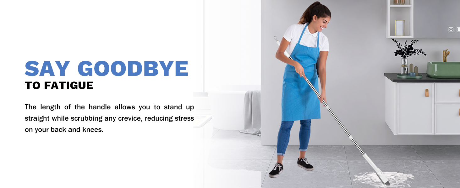 V-Shaped Floor Scrub Brush