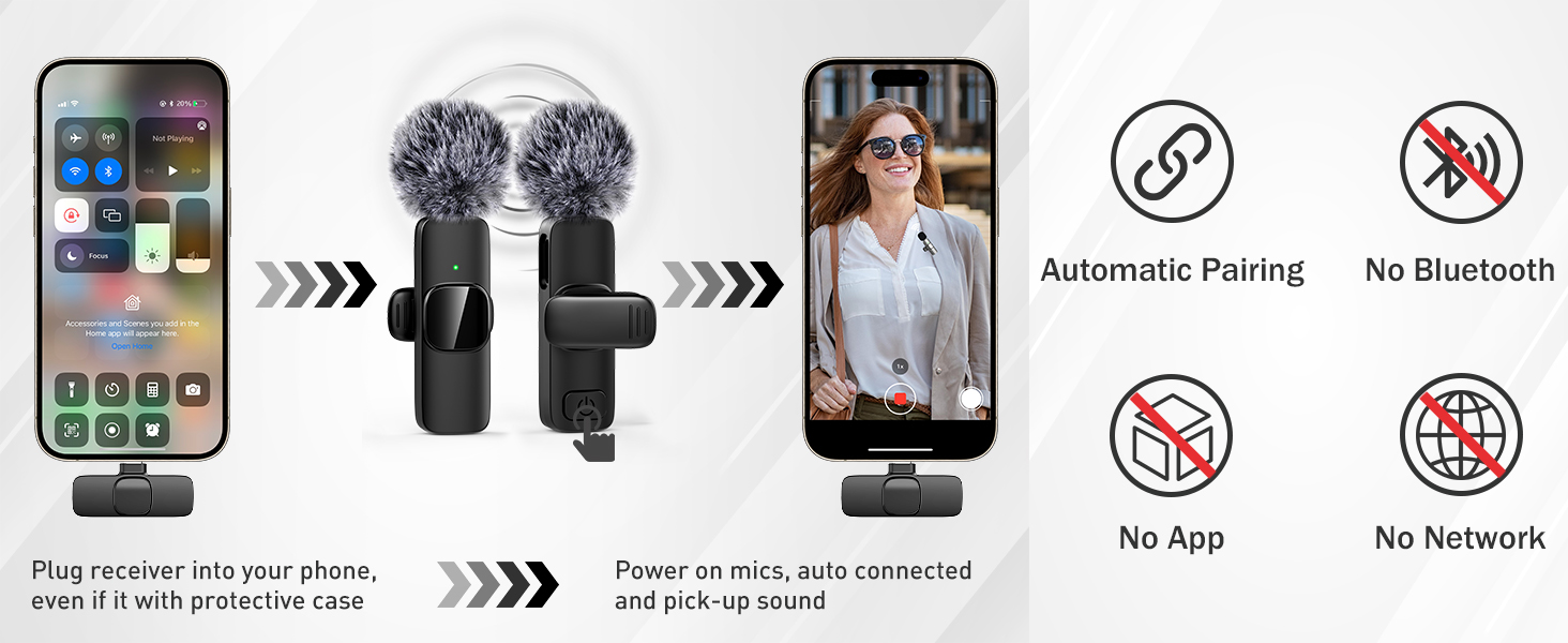 Mini Microphone for iPhone