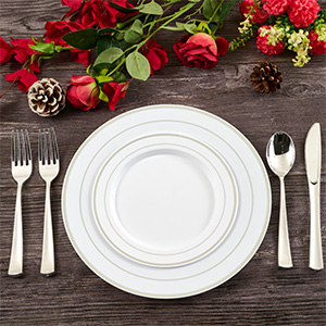 silver plates