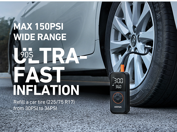 portable tire inflator