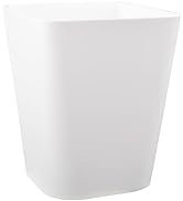 rejomiik Small Trash Can, Plastic Slim Waste Basket 1.6 Gallon Garbage Can Container Bin for Bath...