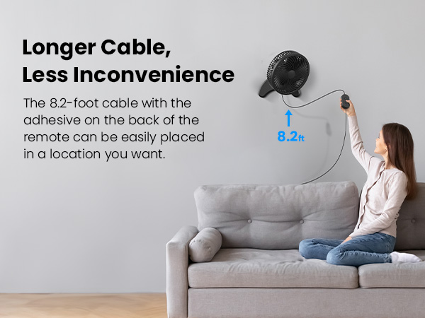 8 Inch Wall-mount Fan