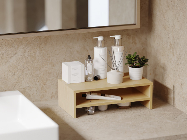 bathroom stand