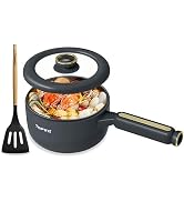 TOPWIT Hot Pot Electric, 2L Multifunctional Electric Pot, Non-Stick Fring Pan, Portable Pot for S...